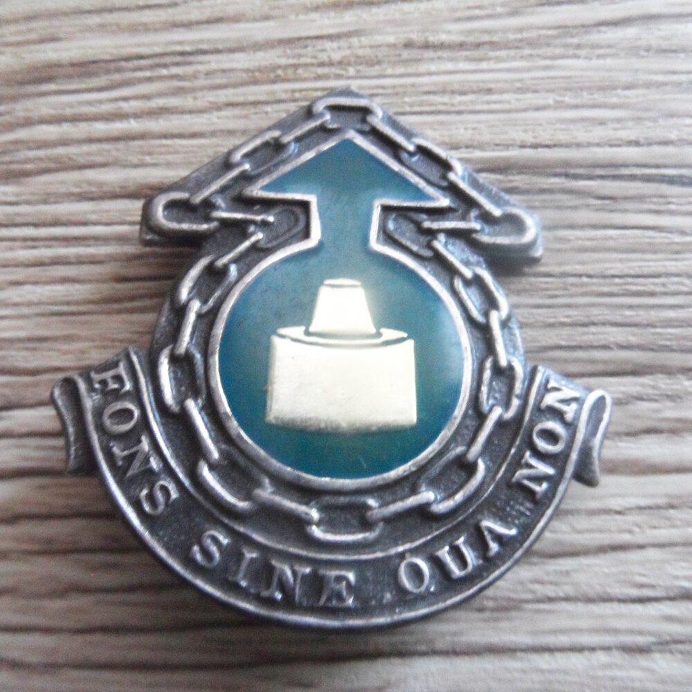 South Africa Army Ordnance Badge (47mm X 44mm)